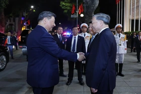 Chiêu đãi trọng thể chào mừng Tổng Bí thư, Chủ tịch nước Trung Quốc Tập Cận Bình