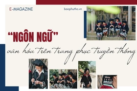 “Ngôn ngữ” văn hóa trên trang phục truyền thống