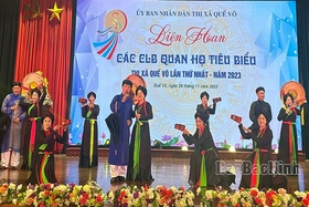 Quế Võ bảo tồn, phát huy di sản Dân ca Quan họ