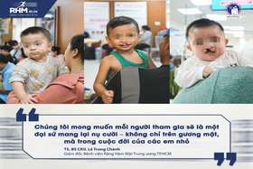 Bệnh viện Răng Hàm Mặt Paris đồng tài trợ cuộc thi “Bước chạy yêu thương” giúp đỡ trẻ em khe hở môi – vòm miệng