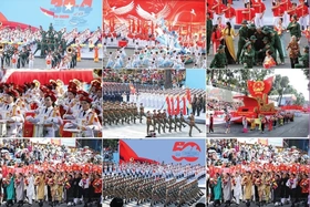 Gần 800 phóng viên tác nghiệp tại Lễ kỷ niệm 50 năm Ngày thống nhất đất nước