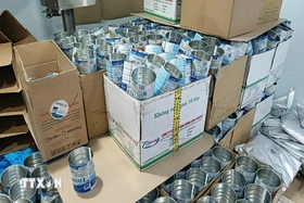 Khởi tố 4 bị can “chạy án” trong vụ sản xuất, buôn bán sữa bột giả