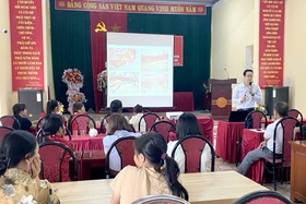 Tập huấn kỹ thuật chăn nuôi và ra mắt chi hội nông dân nghề nghiệp