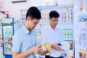 Kiểm tra công tác vệ sinh an toàn thực phẩm tại Thanh Ba