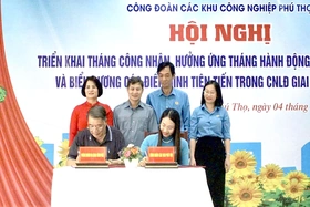 Ký kết thỏa thuận hợp tác về chăm sóc sức khỏe cho đoàn viên, người lao động