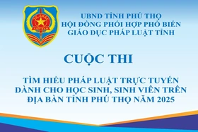 Tìm hiểu pháp luật trực tuyến dành cho học sinh, sinh viên tỉnh Phú Thọ năm 2025