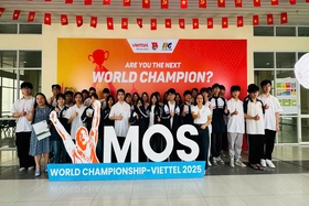 Phú Thọ: 10 học sinh vào Chung kết quốc gia về Tin học văn phòng thế giới