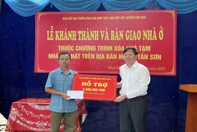Tăng tốc xóa nhà tạm, giúp người nghèo ổn định cuộc sống