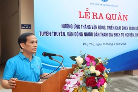 Ra quân tuyên truyền, vận động người dân tham gia BHXH, BHYT