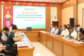 Hội thảo khoa học về nhãn hiệu chứng nhận Chuối Phú Thọ