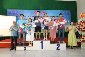 180 vận động viên tham gia Hội thao Công ty Giấy Việt Trì