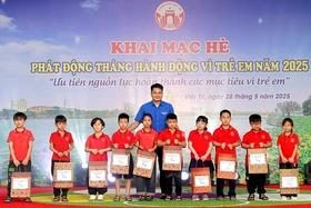 Khai mạc hè và phát động Tháng hành động vì trẻ em