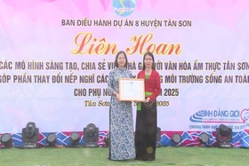 Tấm gương điển hình tiêu biểu trong công tác Hội phụ nữ