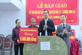 Chung tay hỗ trợ nhà ở cho người có công