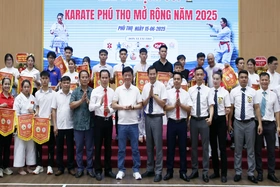 980 VĐV tham dự Giải Vô địch Cúp Karate Phú Thọ mở rộng năm 2025