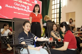 Ngày hội hiến máu “Giọt hồng thành phố Ngã ba sông năm 2025”