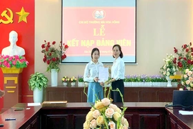 6 tháng đầu năm kết nạp 754 đảng viên mới