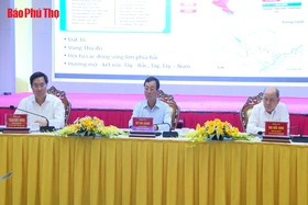 Phú Thọ - Vĩnh Phúc - Hoà Bình họp góp ý kiến dự thảo văn kiện trình Đại hội Đảng bộ tỉnh Phú Thọ (mới)