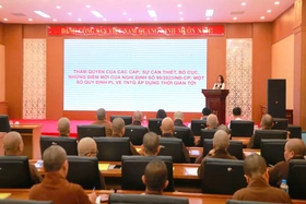 Tuyên truyền, phổ biến pháp luật và biện pháp thi hành Luật tín ngưỡng, tôn giáo