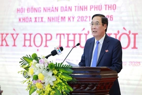 Phát biểu bế mạc Kỳ họp thứ Mười, HĐND tỉnh Khoá XIX của Đồng chí Bùi Minh Châu - Ủy viên BCH Trung ương Đảng, Bí thư Tỉnh ủy, Chủ tịch HĐND tỉnh, Trưởng đoàn ĐBQH tỉnh