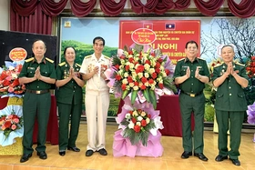 Hợp nhất Ban liên lạc cựu quân nhân và chuyên gia quân sự giúp Lào