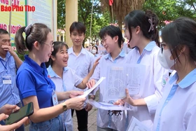 Hoàn thành ngày thi đầu tiên - Kỳ thi tốt nghiệp THPT năm 2025