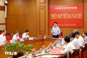 Chủ tịch nước chủ trì Phiên họp thứ hai Ban Chỉ đạo Cải cách tư pháp Trung ương