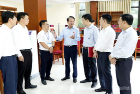 Đoàn Đại biểu Quốc hội tỉnh tiếp xúc cử tri tại phường Vĩnh Yên