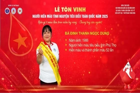 Những tấm gương hiến máu tình nguyện tiêu biểu