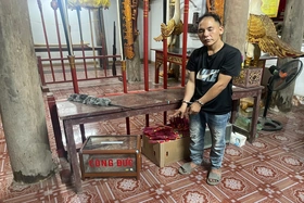 Bắt giữ đối tượng trộm tiền công đức tại các cơ sở thờ tự