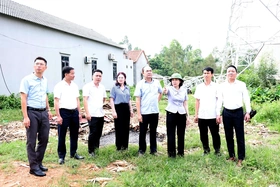 Kiểm tra tiến độ dự án Đường dây 500kV Lào Cai - Vĩnh Yên