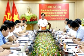 Tổ công tác số 2 duyệt văn kiện Đại hội Đảng bộ các xã nhiệm kỳ 2025-2030