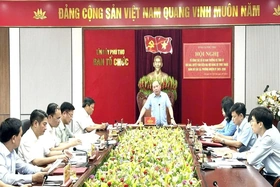 Tổ công tác số 3 duyệt văn kiện Đại hội Đảng bộ các xã nhiệm kỳ 2025-2030