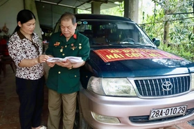 Người thương binh với hành trình tri ân liệt sỹ