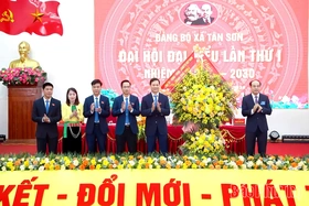 Đại hội đại biểu Đảng bộ xã Tân Sơn lần thứ I, nhiệm kỳ 2025 - 2030