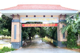 Nghĩa trang liệt sỹ mặt trận Tu Vũ - chốn linh thiêng bên núi Tản, sông Đà