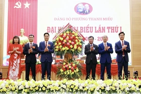 Đại hội đại biểu Đảng bộ phường Thanh Miếu lần thứ Nhất