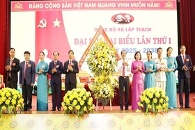 Đại hội Đại biểu Đảng bộ xã Lập Thạch lần thứ I , nhiệm kỳ 2025 - 2030