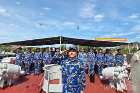 Hải quân nhân dân Việt Nam sẵn sàng cho ngày hội lớn của đất nước