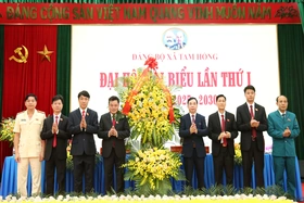 Đại hội Đảng bộ xã Tam Hồng lần thứ Nhất