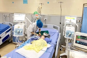 Bệnh viện Sản - Nhi Vĩnh Phúc cứu sống bệnh nhi suy hô hấp nặng