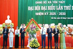 Đại hội đại biểu Đảng bộ xã Yên Thủy lần thứ I, nhiệm kỳ 2025 - 2030