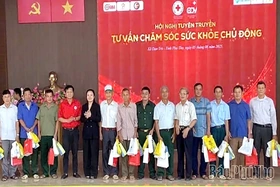 Hội nghị tuyên truyền, tư vấn chăm sóc sức khỏe cho nạn nhân chất độc da cam/dioxin