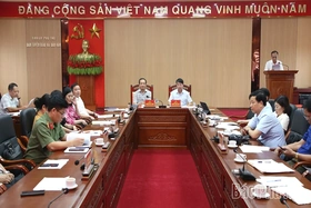 Giao ban  công tác  báo chí tháng 8/2025