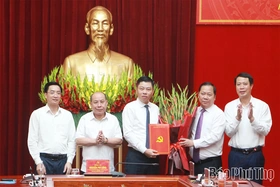 Hội nghị công bố quyết định của Ban Thường vụ Tỉnh uỷ về công tác cán bộ