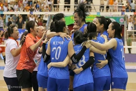 Bóng chuyền nữ Việt Nam dứt mạch 17 trận chung kết thua Thái Lan