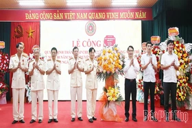 Công bố Quyết định thành lập Chi hội Cựu CAND phường Việt Trì