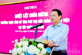 Thường trực Tỉnh uỷ kiểm tra tiến độ một số dự án khu vực Vĩnh Phúc