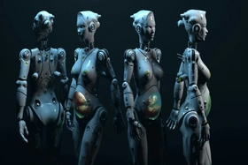 Robot mang thai đầu tiên thế giới: Cộng đồng mạng phản ứng gay gắt