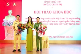 Trường Chính trị tỉnh Phú Thọ tổ chức hội thảo khoa học cấp trường